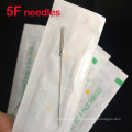 5 Flat Disposable Traditional 0.35mm Tattoo Needle Tattoo Machine Needle For Permanent Makeup Machine